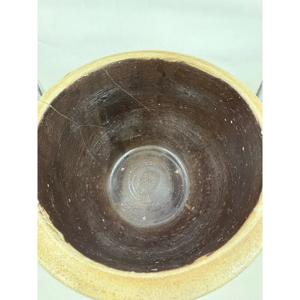 L. H Yeager Allentown PA 19th Century Stoneware Crock
